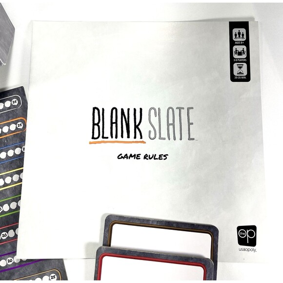 Blank Slate The Game Where Great Minds Think Alike Fun Family Friendly Complete - Picture 6 of 14